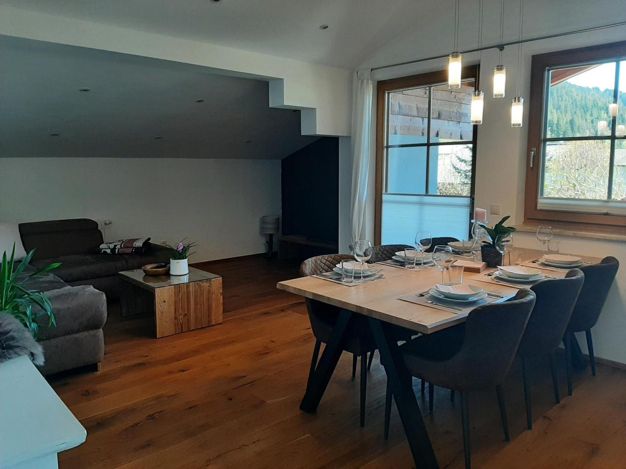 Appartement Ебен им Понгау Екстериор снимка
